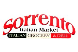 "Sorrento Italian Market: Italian Grocery & Deli" logo